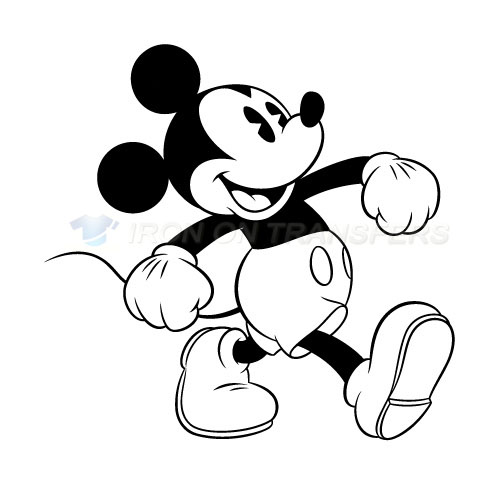 Mickey Mouse Iron-on Stickers (Heat Transfers)NO.826